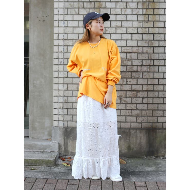 カットワークレースコンビスカート | Ungrid | 詳細画像42 