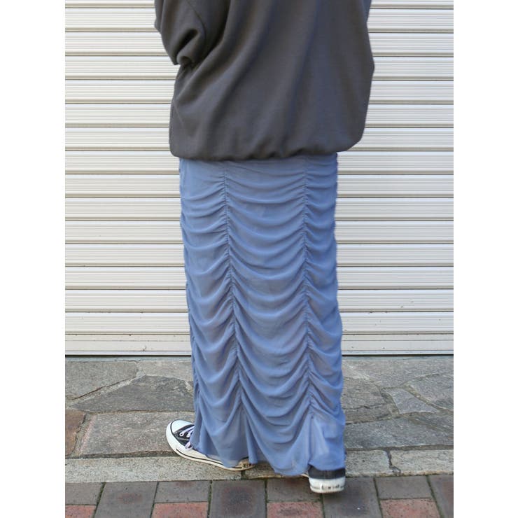 【WEB限定】シャーリングデザインスカート | Ungrid | 詳細画像24 