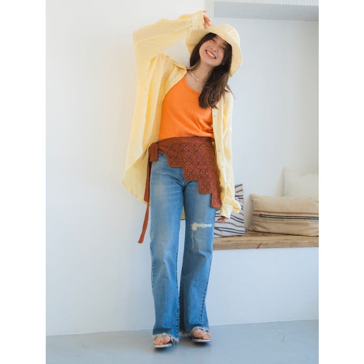 ニットデザインスカート | Ungrid | 詳細画像11 