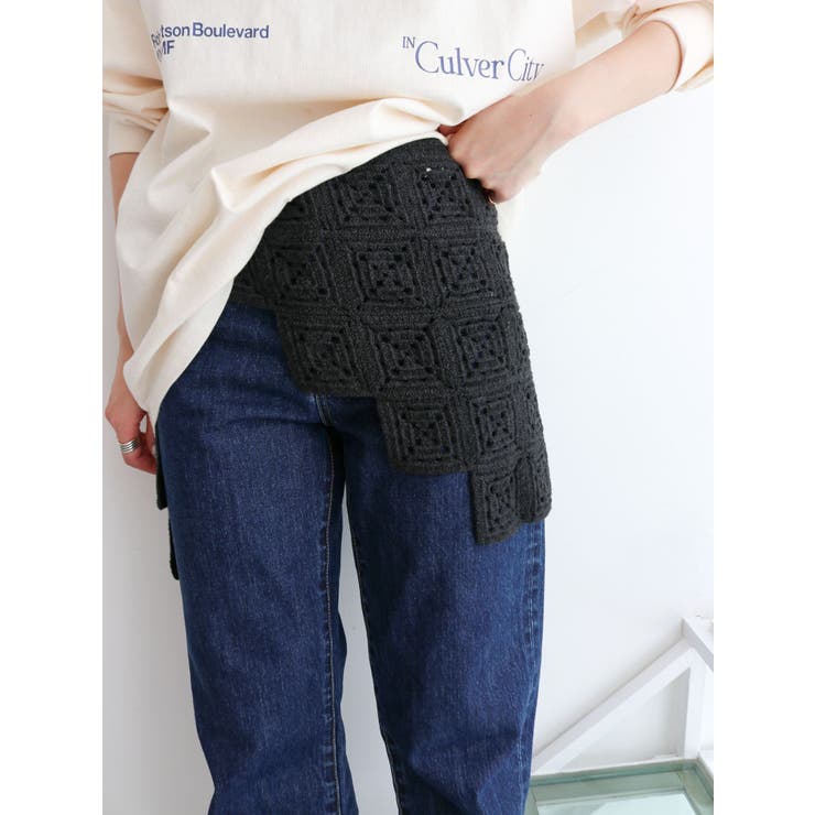 ニットデザインスカート | Ungrid | 詳細画像13 