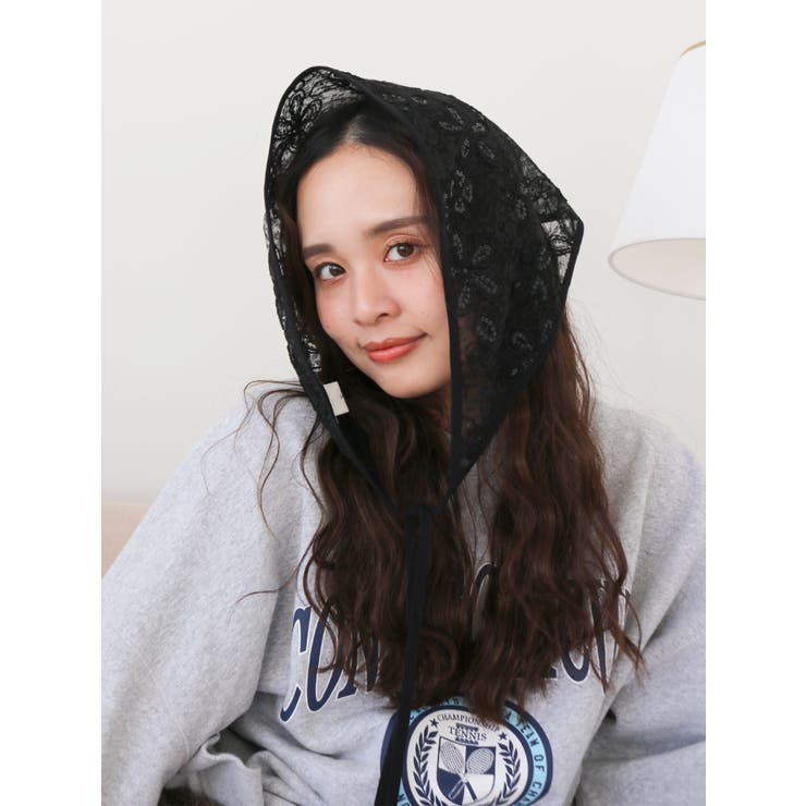 シアーエンブロイダリーボンネット | Ungrid | 詳細画像11 