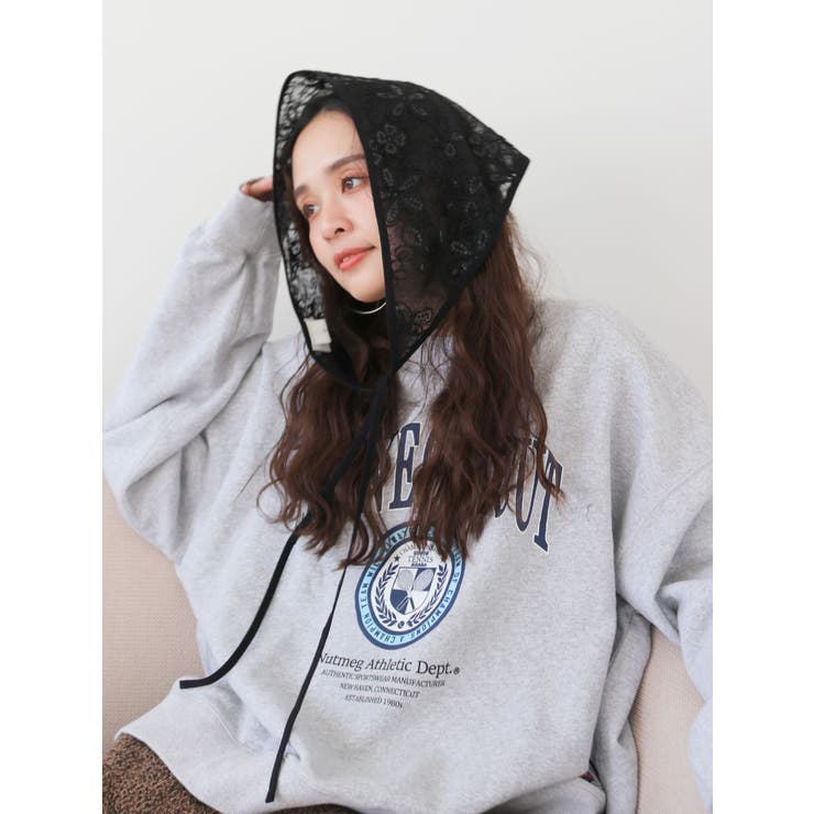 シアーエンブロイダリーボンネット | Ungrid | 詳細画像12 