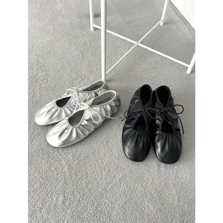 ギャザーフラットシューズ | Ungrid | 詳細画像27 