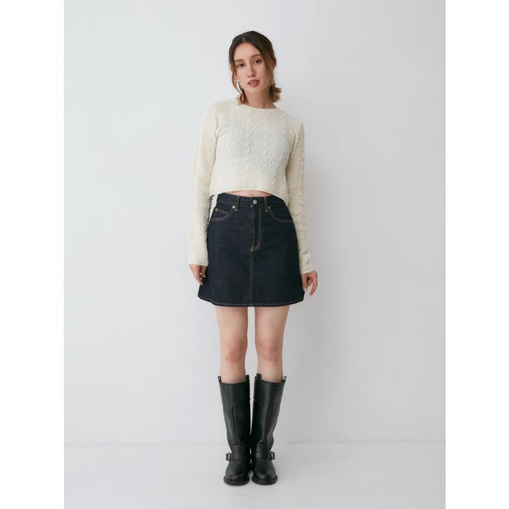 バックルコンビロングブーツ | Ungrid | 詳細画像14 