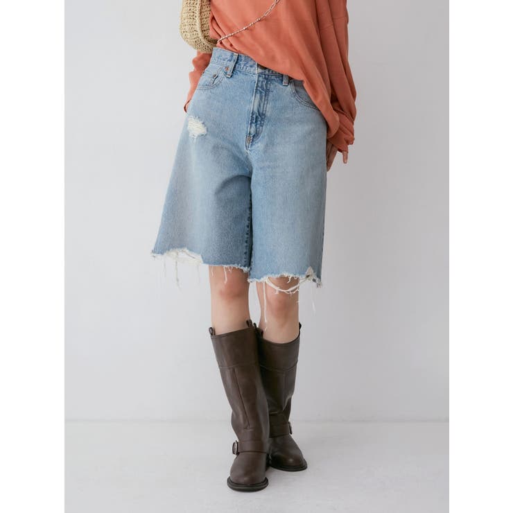 バックルコンビロングブーツ | Ungrid | 詳細画像16 