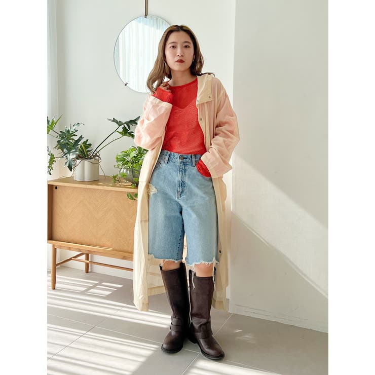 バックルコンビロングブーツ | Ungrid | 詳細画像20 