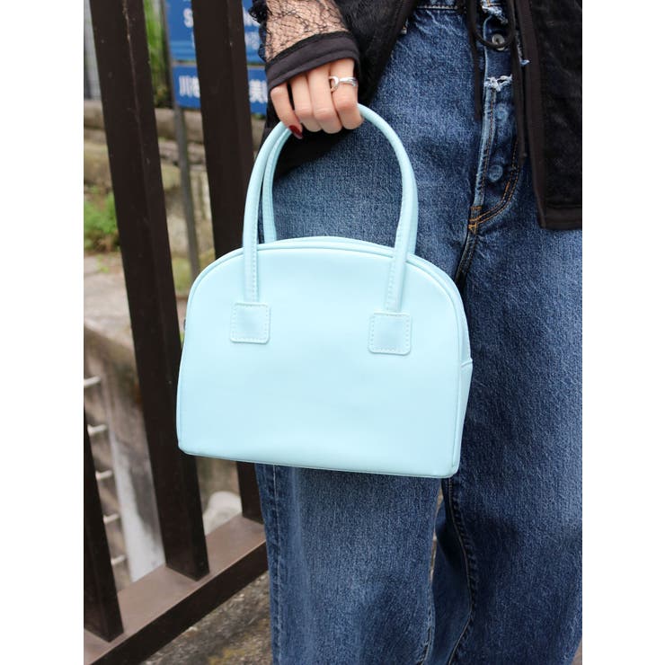 ブルー | ミニボストンバッグ | Ungrid