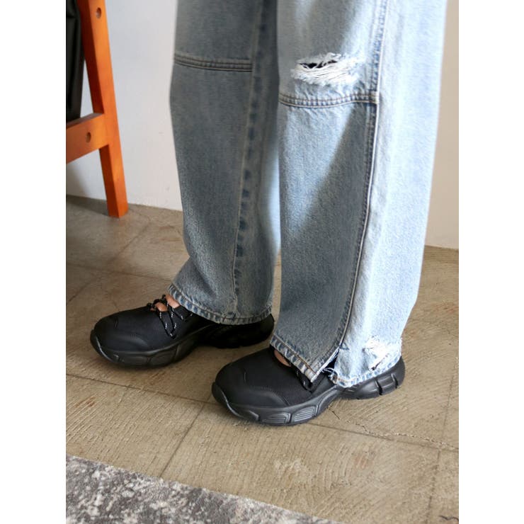 ヘムスリットクラッシュデザインデニム | Ungrid | 詳細画像33 