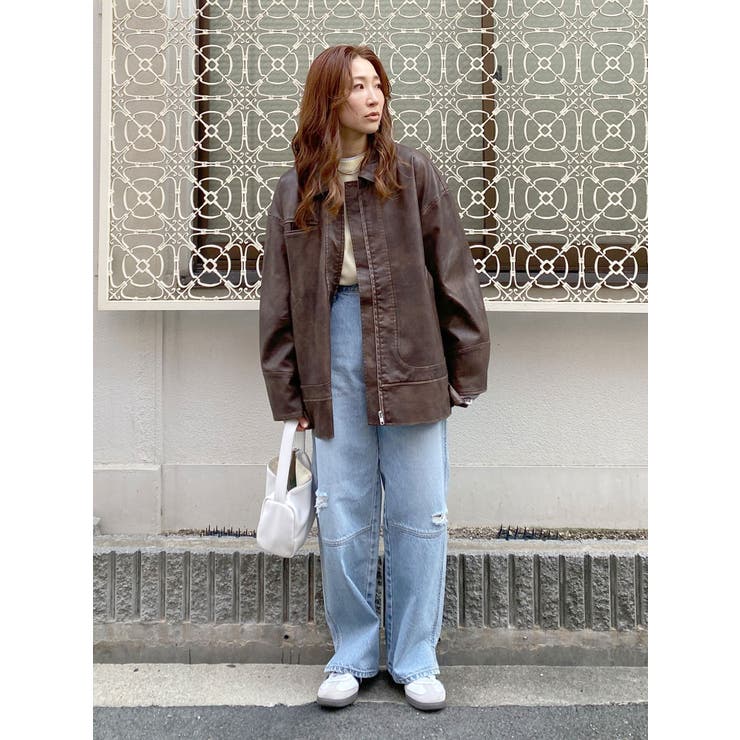 ヘムスリットクラッシュデザインデニム | Ungrid | 詳細画像42 