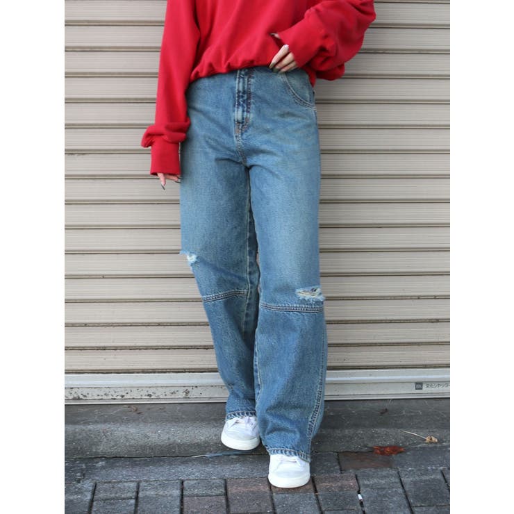 ヘムスリットクラッシュデザインデニム | Ungrid | 詳細画像45 