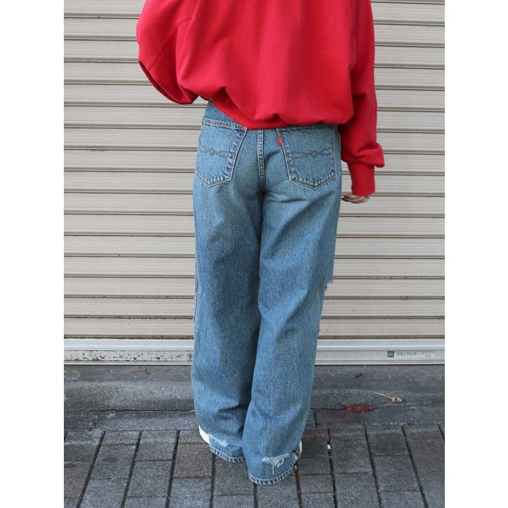 ヘムスリットクラッシュデザインデニム | Ungrid | 詳細画像46 