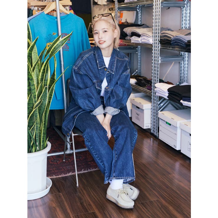 ハイウエストルーズストレートデニム | Ungrid | 詳細画像10 