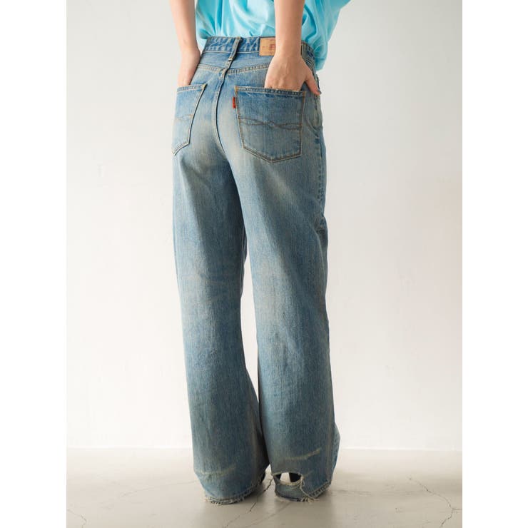 ハイウエストルーズストレートデニム | Ungrid | 詳細画像13 