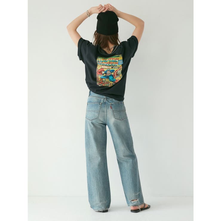 ハイウエストルーズストレートデニム | Ungrid | 詳細画像16 