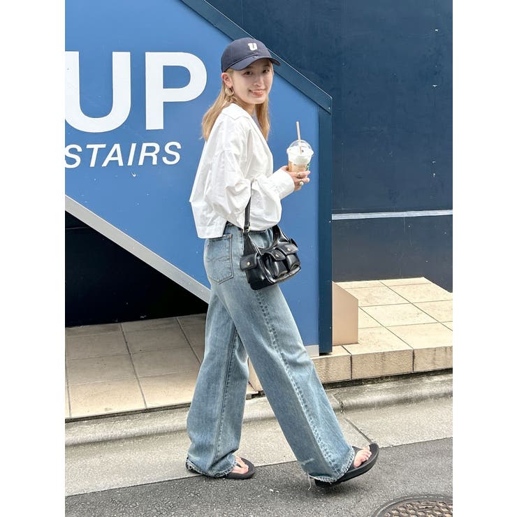 ハイウエストルーズストレートデニム | Ungrid | 詳細画像44 