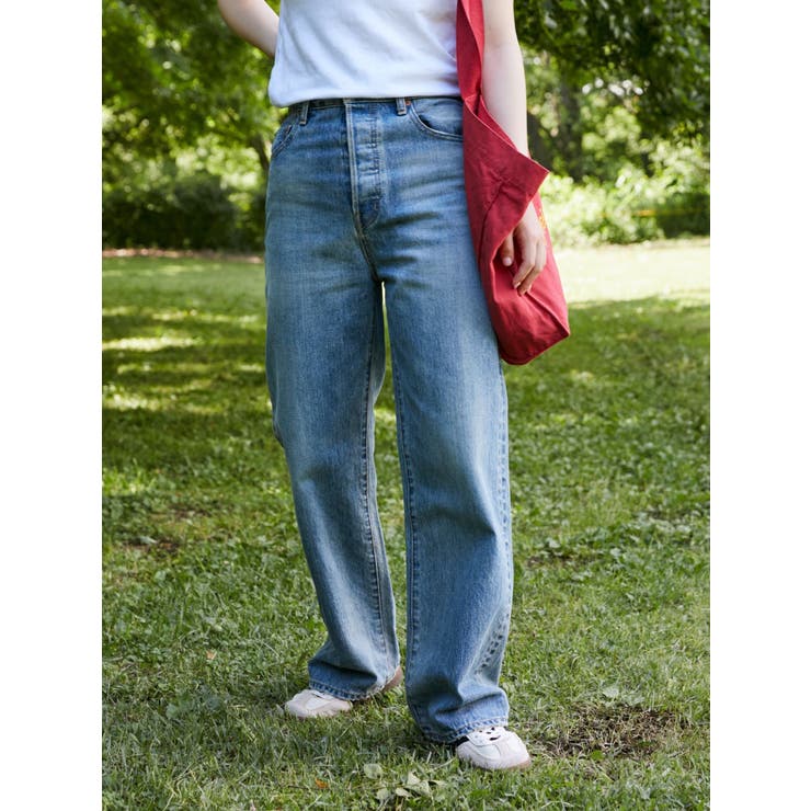 ハイウエストルーズストレートデニム | Ungrid | 詳細画像5 