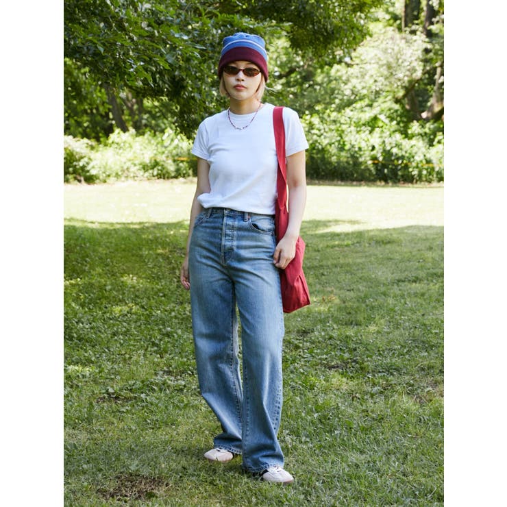 ハイウエストルーズストレートデニム | Ungrid | 詳細画像6 