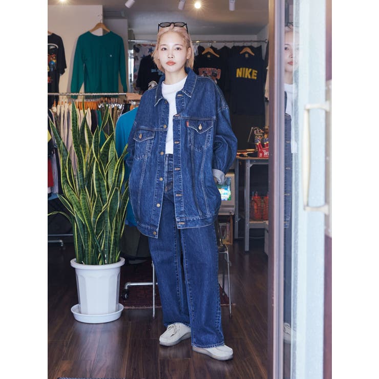 ハイウエストルーズストレートデニム | Ungrid | 詳細画像8 