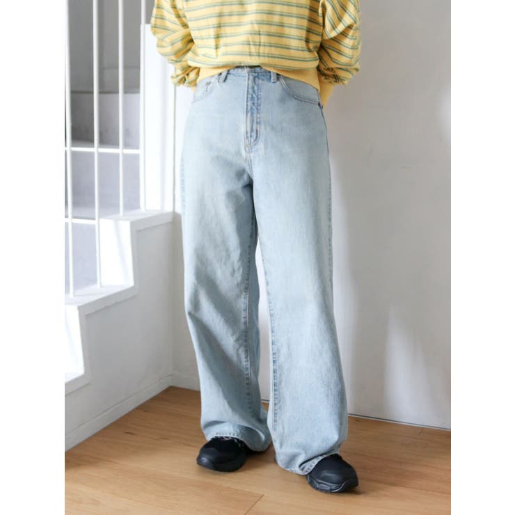 ヴィンテージルーズワイドデニム | Ungrid | 詳細画像17 