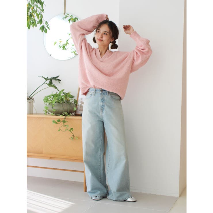 ヴィンテージルーズワイドデニム | Ungrid | 詳細画像23 