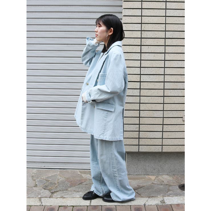 ヴィンテージルーズワイドデニム | Ungrid | 詳細画像32 