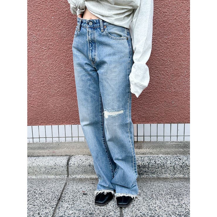 ダメージデザインフレアデニム | Ungrid | 詳細画像36 