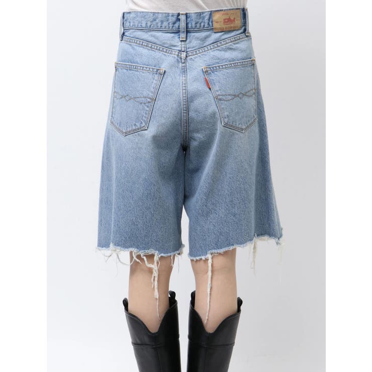 クラッシュデザインデニムハーフパンツ | Ungrid | 詳細画像35 