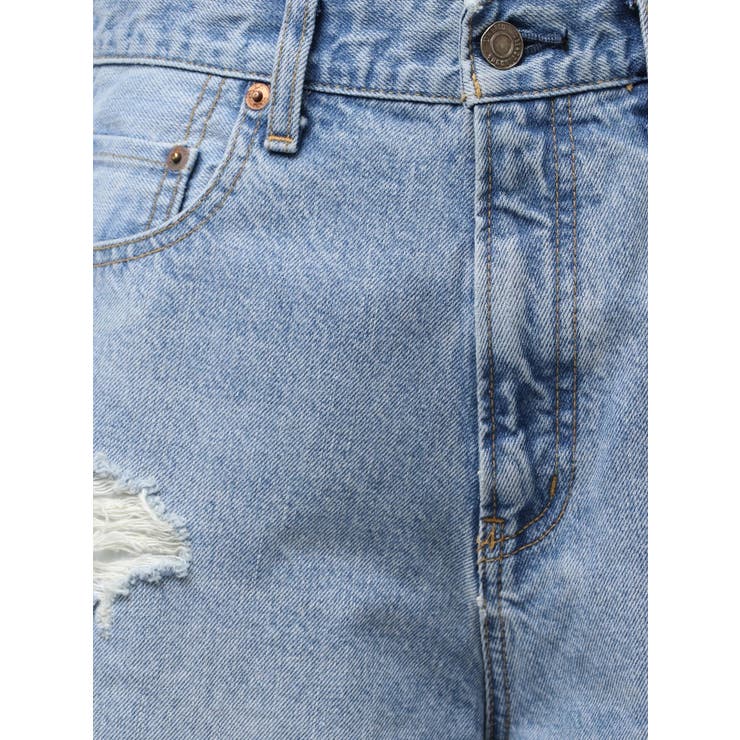 クラッシュデザインデニムハーフパンツ | Ungrid | 詳細画像43 