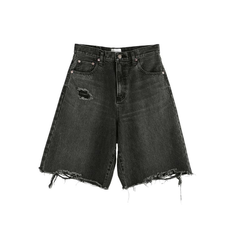 クラッシュデザインデニムハーフパンツ | Ungrid | 詳細画像44 