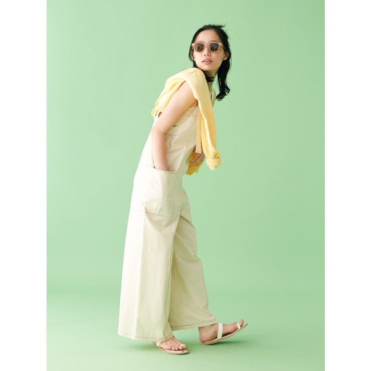 【WEB限定】エンブロイダリーコットン混スラブニット | Ungrid | 詳細画像20 