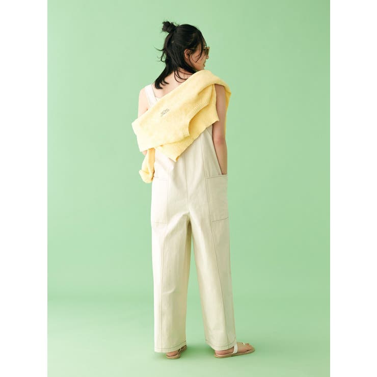 【WEB限定】エンブロイダリーコットン混スラブニット | Ungrid | 詳細画像21 