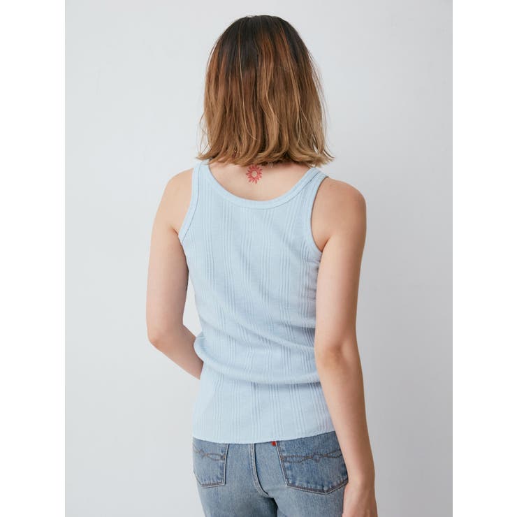 ランダムテレコタンクトップ | Ungrid | 詳細画像21 