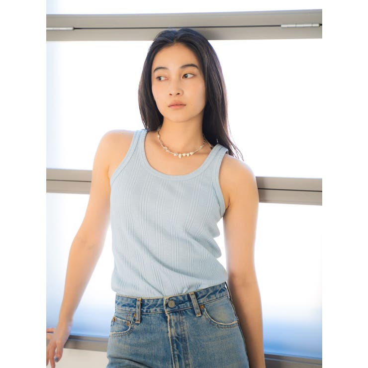 ランダムテレコタンクトップ | Ungrid | 詳細画像24 