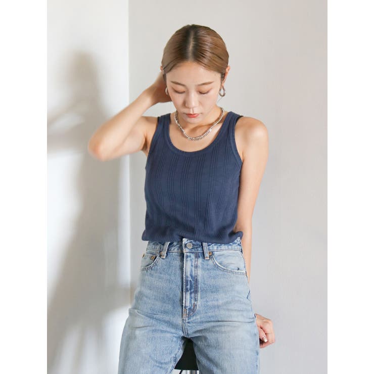 ランダムテレコタンクトップ | Ungrid | 詳細画像30 