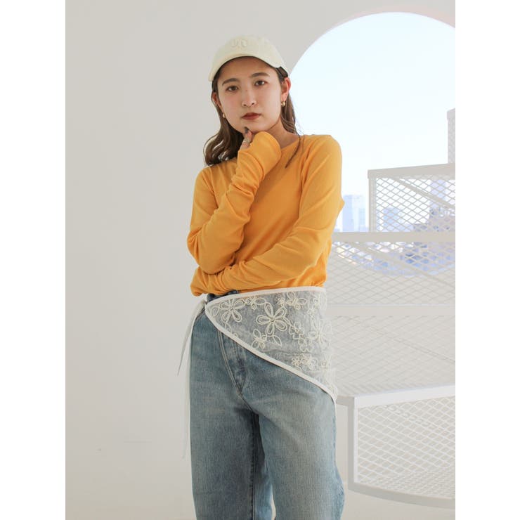 シアーフィットロングスリーブTee | Ungrid | 詳細画像18 