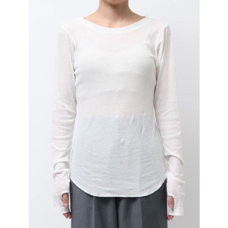 シアーフィットロングスリーブTee | Ungrid | 詳細画像37 