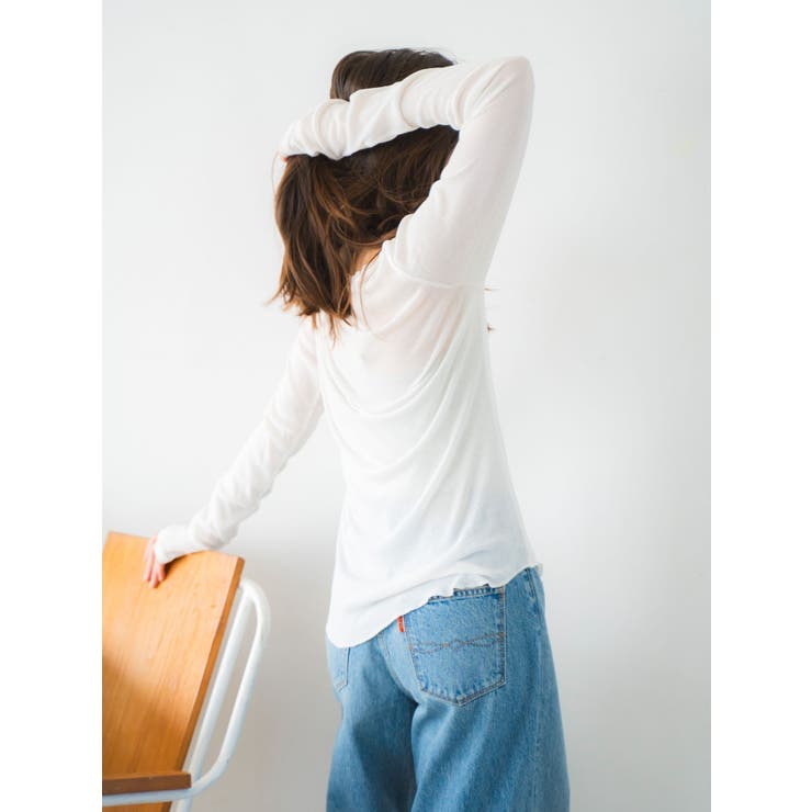 シアーフィットロングスリーブTee | Ungrid | 詳細画像4 