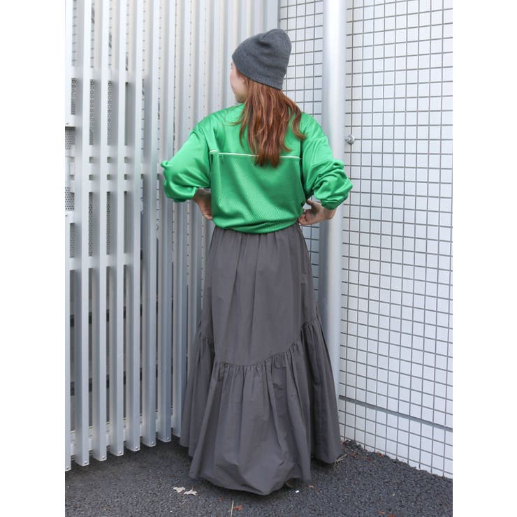 メッシュコンビナンバリングロングスリーブTee | Ungrid | 詳細画像47 