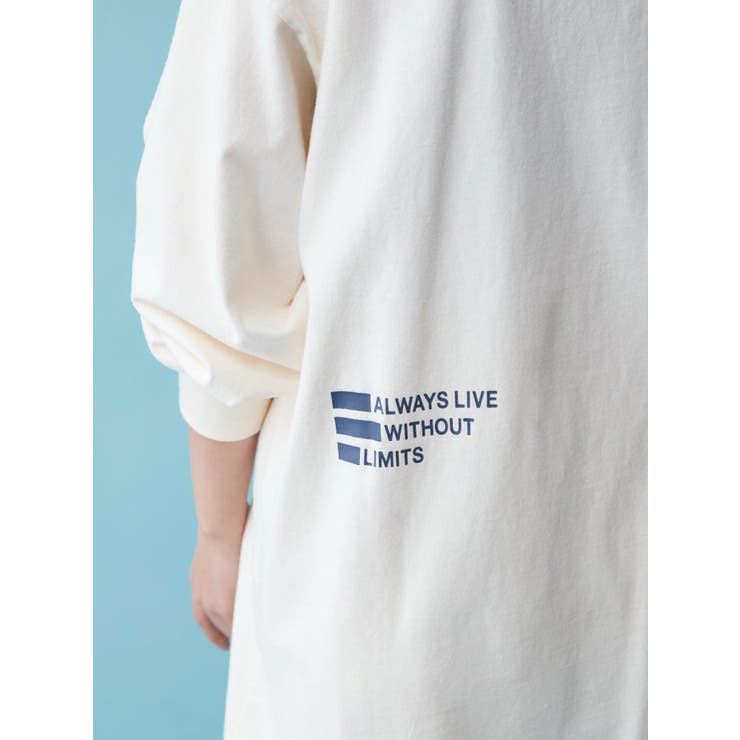 ヴィンテージウォッシュロゴロングスリーブTee | Ungrid | 詳細画像23 