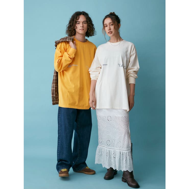 ヴィンテージウォッシュロゴロングスリーブTee | Ungrid | 詳細画像27 