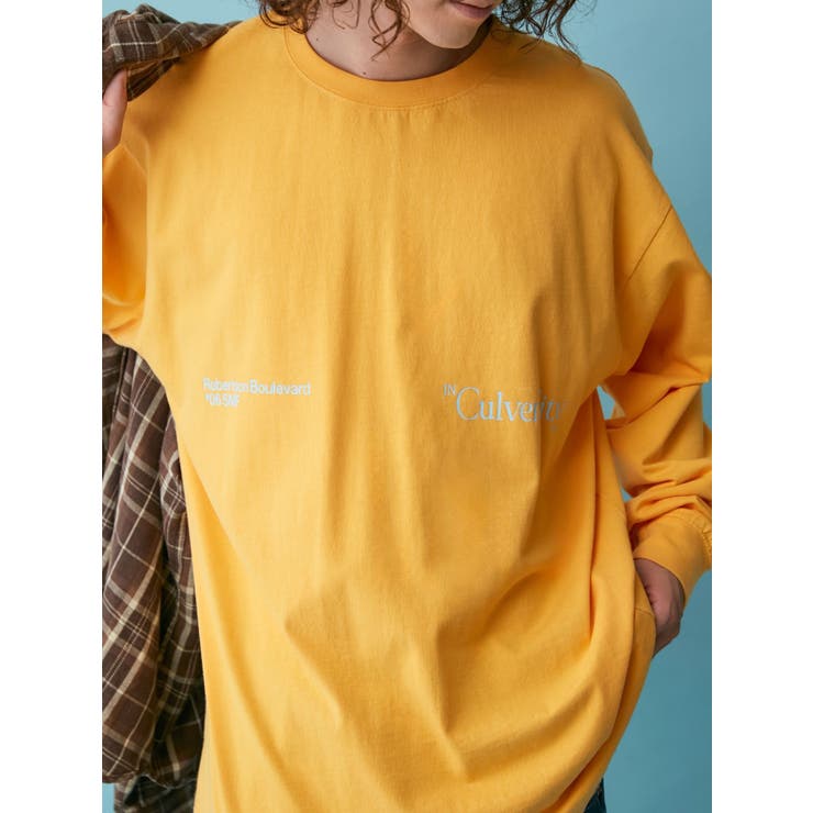 ヴィンテージウォッシュロゴロングスリーブTee | Ungrid | 詳細画像29 