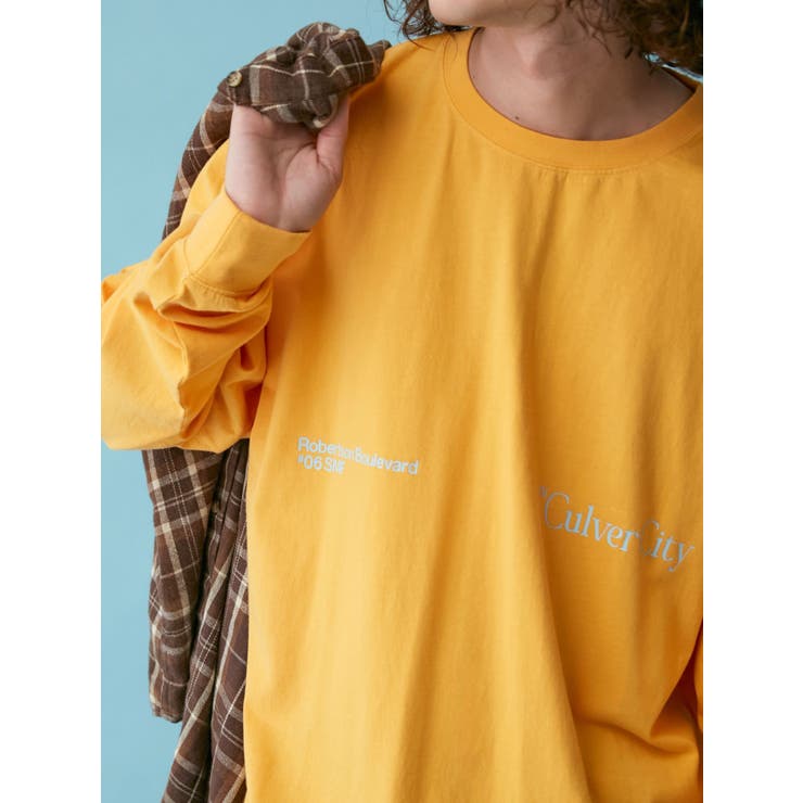 ヴィンテージウォッシュロゴロングスリーブTee | Ungrid | 詳細画像31 