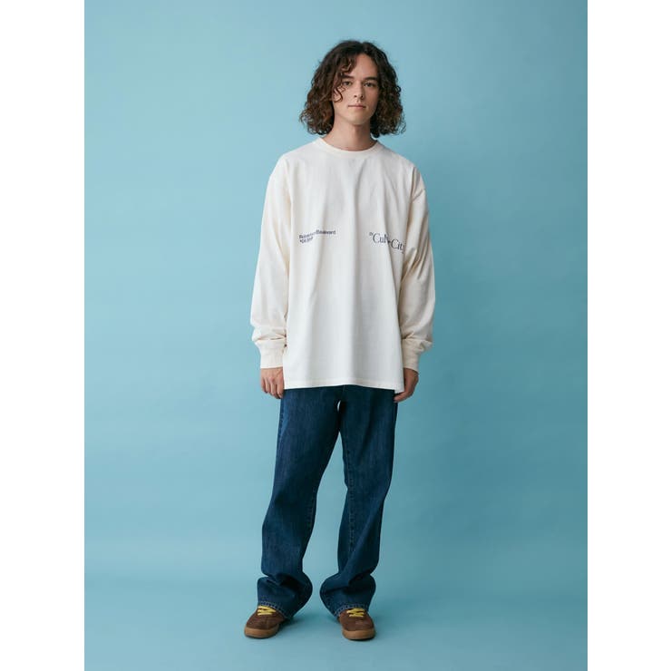 ヴィンテージウォッシュロゴロングスリーブTee | Ungrid | 詳細画像33 