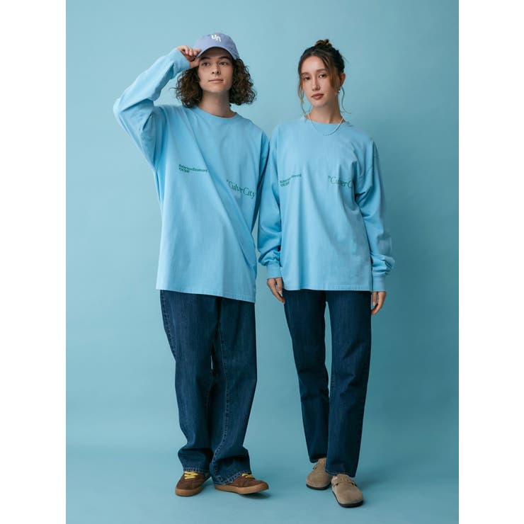 ヴィンテージウォッシュロゴロングスリーブTee | Ungrid | 詳細画像35 