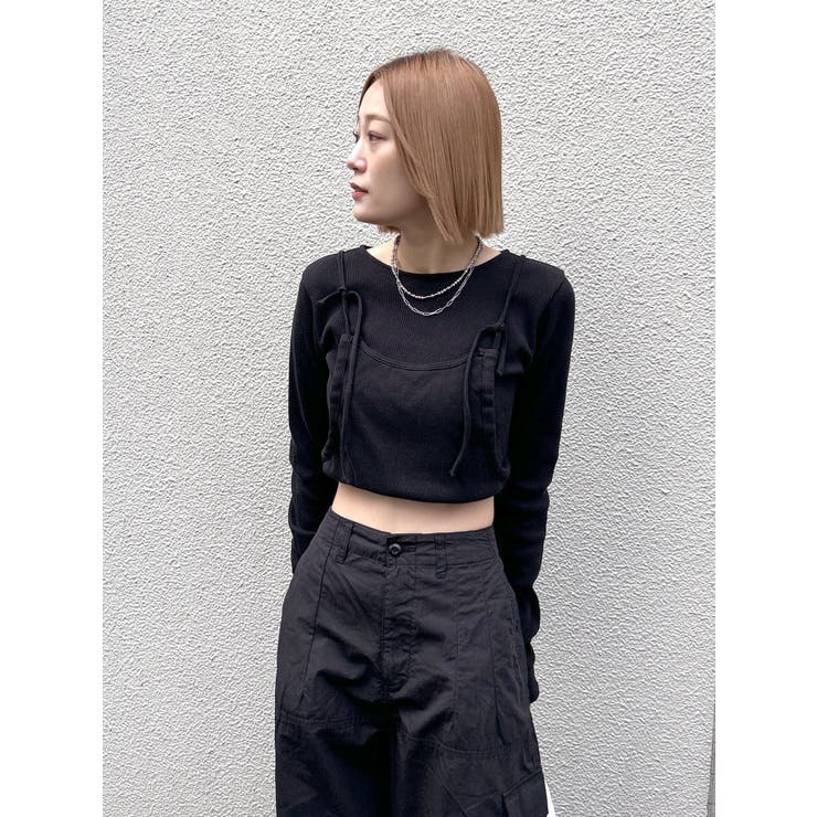 マルチウェイサイドオープンロングスリーブTee | Ungrid | 詳細画像13 