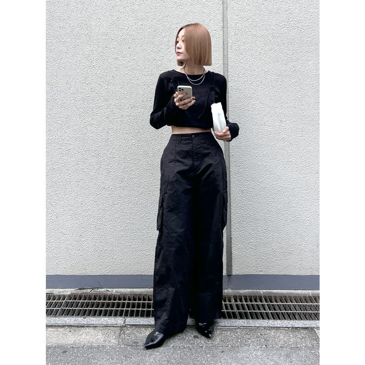 マルチウェイサイドオープンロングスリーブTee | Ungrid | 詳細画像14 