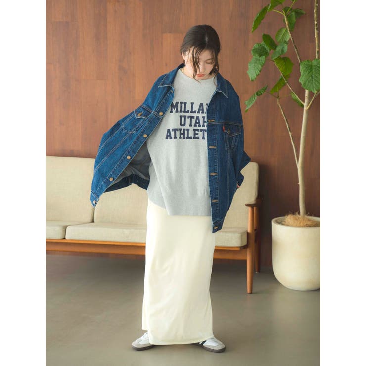 ビッグシルエットロゴスウェット[品番：MKSW0062377]｜Ungrid