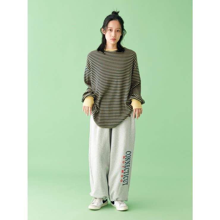 【WEB限定】スリーブボリュームワッフルロングスリーブTee | Ungrid | 詳細画像14 