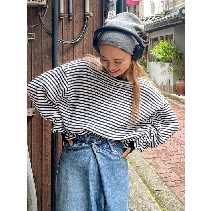 【WEB限定】スリーブボリュームワッフルロングスリーブTee | Ungrid | 詳細画像34 