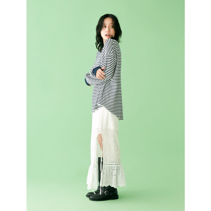 【WEB限定】スリーブボリュームワッフルロングスリーブTee | Ungrid | 詳細画像5 